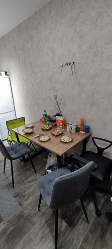 Деревянный стол Лота Лофт 120x75 дуб крафт табачный / черный матовый фото покупателя 571