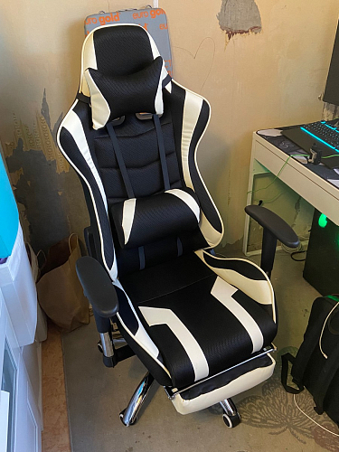 Компьютерное кресло Kano 1 cream / black фото покупателя 121