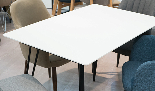 Деревянный стол Диего 120 белый из шоурума 2