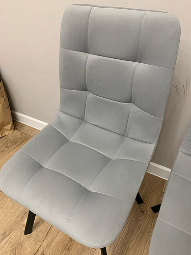 Стул на металлокаркасе Чилли бирюзовый / черный фото покупателя 1132