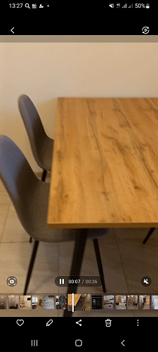 Стол Тринити Лофт 120 32 мм бетон / черный матовый фото покупателя 365