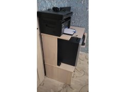 Компьютерный стол Джаз-24 левый белый фото покупателя 119