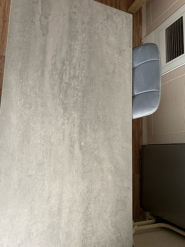 Стол Тринити Лофт 120 32 мм дуб галифакс табако / черный матовый фото покупателя 638