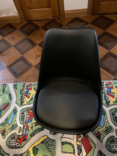 Компьютерное кресло Kolin с подушкой clear / white фото покупателя 82