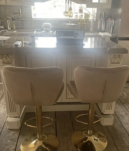 Барный стул Porch white / chrome фото покупателя 9