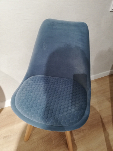 Стул Bonuss blue / wooden legs фото покупателя 176