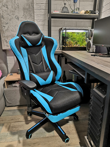 Компьютерное кресло Kano черное / красное фото покупателя 44