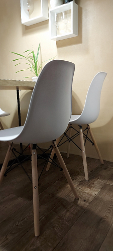 Пластиковый стул Eames PC-015 серый фото покупателя 24
