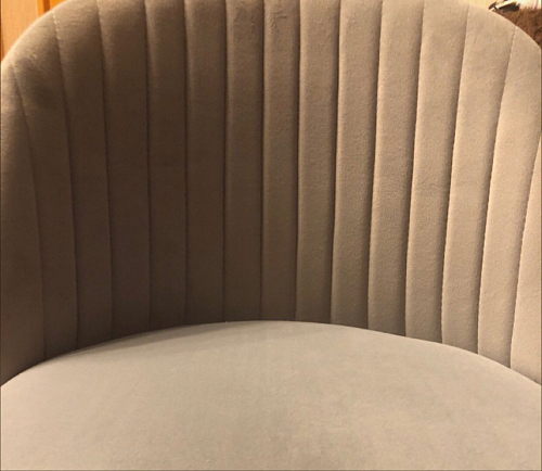 Стул на металлокаркасе Gabi latte / gold / black фото покупателя 180