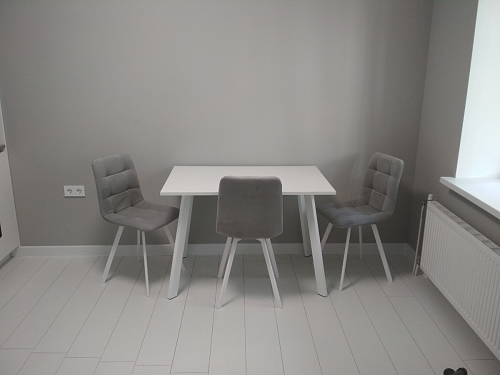 Комплект стульев Чилли 2 шт бежевый / черный фото покупателя 1280