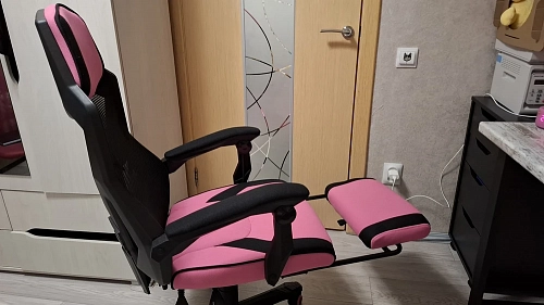 Компьютерное кресло Brun pink / black фото покупателя 3