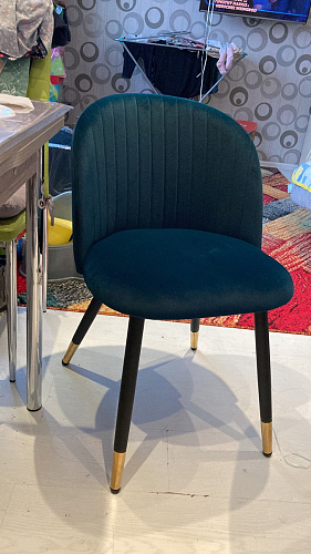 Стул на металлокаркасе Gabi gray / black фото покупателя 698