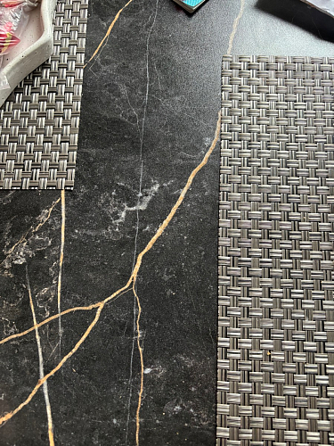 Стол Форли бетон / черный матовый фото покупателя 4