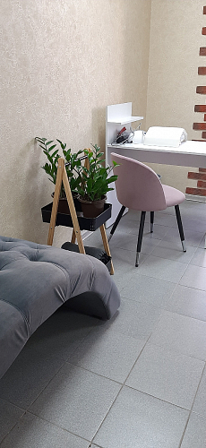 Стул на металлокаркасе Gabi dark beige / black / silver фото покупателя 39