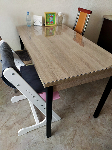 Стол Оригон навара / черный матовый фото покупателя 61