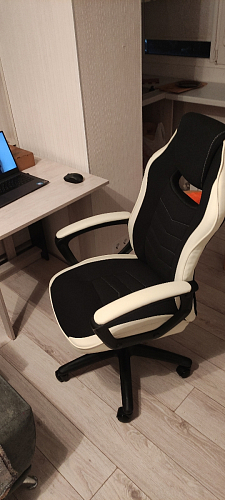 Компьютерное кресло Gamer черное / серое фото покупателя 98