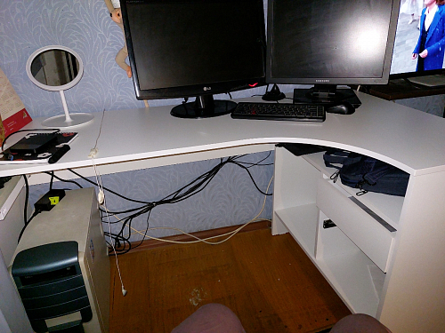 Письменный стол СПм-25 левый дуб сонома фото покупателя 37