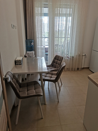 Стул на металлокаркасе Челси К бирюзовый / черный фото покупателя 44