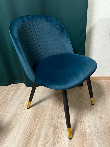 Стул на металлокаркасе Gabi 1 light purple / black фото покупателя 713