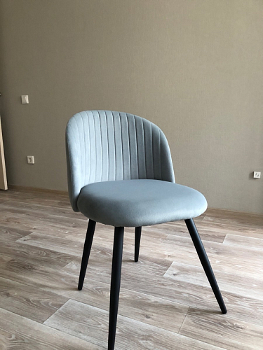 Стул на металлокаркасе Gabi gray / black фото покупателя 278