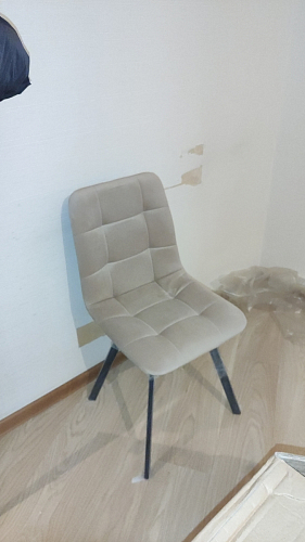 Стул на металлокаркасе Чилли синий / белый фото покупателя 1136