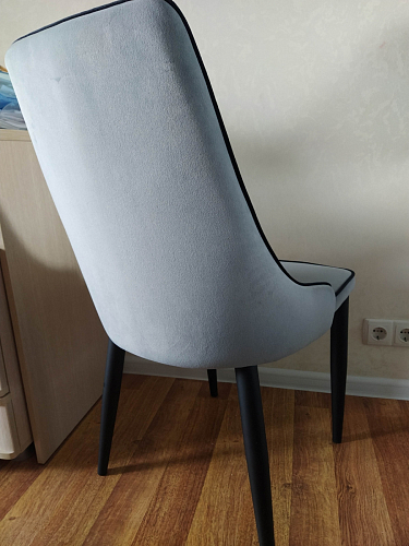 Стул на металлокаркасе Kora green / black фото покупателя 210