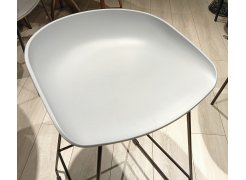 Полубарный стул Neo серый / черный из шоурума 2