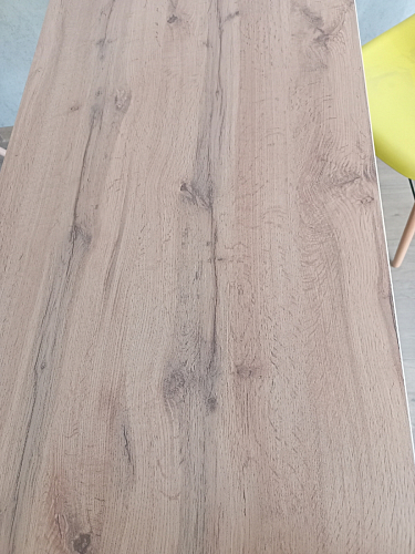 Стол Тринити Лофт 120 32 мм дуб галифакс табако / черный матовый фото покупателя 134