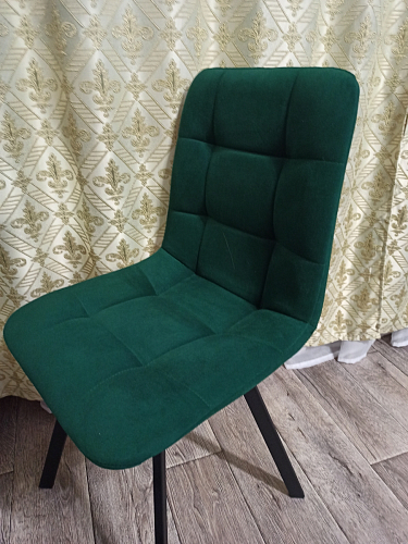 Комплект стульев Чилли 2 шт бежевый / черный фото покупателя 1100