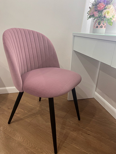 Стул на металлокаркасе Gabi gray / black фото покупателя 944