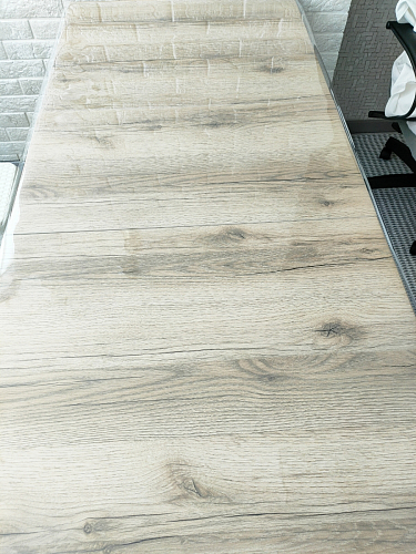 Деревянный стол Лота Лофт 120х75 белый матовый / дуб крафт золотой фото покупателя 621