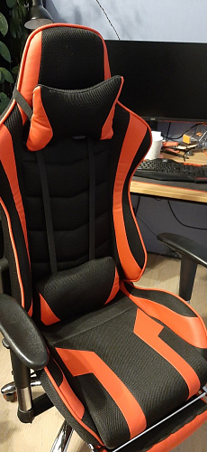 Компьютерное кресло Kano 1 red / black фото покупателя 209