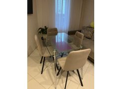 Стул на металлокаркасе Чилли горчичный / белый фото покупателя 263