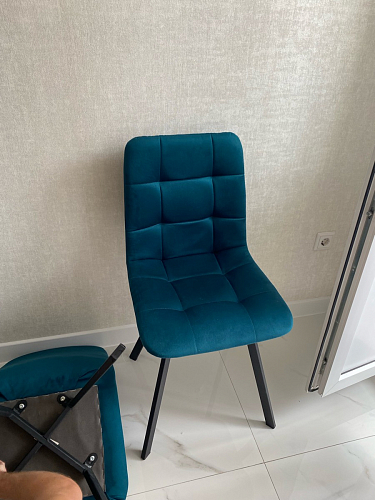 Стул на металлокаркасе Чилли бежевый / белый каркас фото покупателя 1306