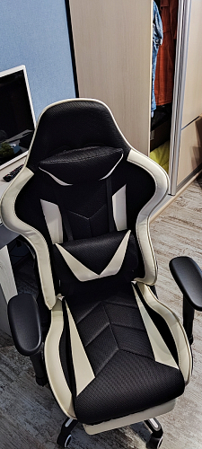 Компьютерное кресло Kano черное / красное фото покупателя 62