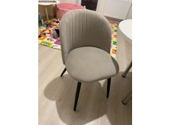 Стул на металлокаркасе Gabi 1 gray / black фото покупателя 659