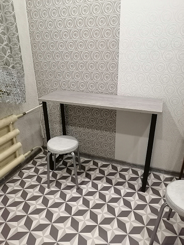 Барная стойка Дилан Лофт 120х50х90 бетон фото покупателя 91