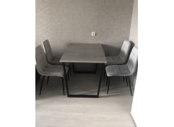 Стол Лота Лофт 140 25 мм юта / белый матовый фото покупателя 657