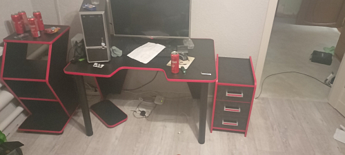 Тумба Ханна черная / красная - Уцененный экземпляр фото покупателя 165