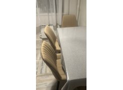 Стул на металлокаркасе Седа К крутящийся светло-серый  / белый фото покупателя 250