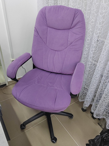 Компьютерное кресло Comfort Lux/Комфорт Люкс черный фото покупателя 10