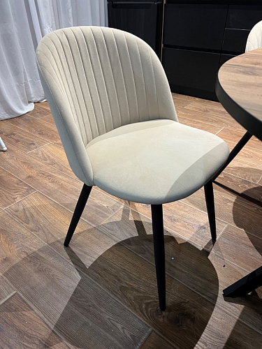 Стул на металлокаркасе Gabi gray / black фото покупателя 170