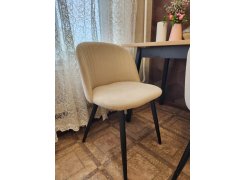 Стул на металлокаркасе Gabi 1 light purple / black фото покупателя 447