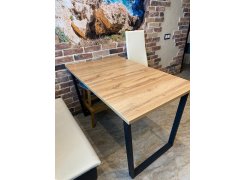 Стол Лота Лофт 120 25 мм дуб делано темный / черный матовый фото покупателя 915