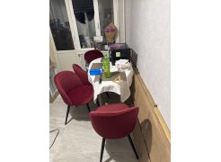 Стул на металлокаркасе Gabi green / black фото покупателя 576