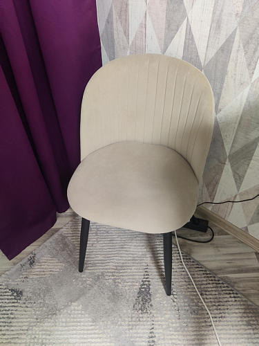 Стул на металлокаркасе Gabi-1 wine red / black фото покупателя 842