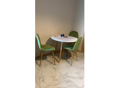 Шкаф четырехдверный Амальтея дуб сонома / белый глянец фото покупателя 2