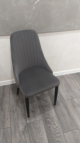 Стул на металлокаркасе Kora gray / black фото покупателя 477