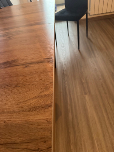 Стол Лота Лофт 120 25 мм сабия / белый матовый фото покупателя 617