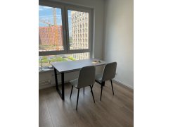 Деревянный стол Лота Лофт 120(160)х75 черный матовый / бетон светлый фото покупателя 241